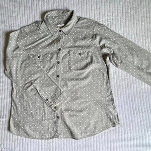Women's Size Large Croft & Barrow Long Sleeve Button Down Blouse